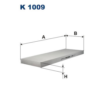 Filtr, vzduch v interiéru FILTRON K 1009