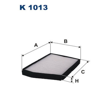 Filtr, vzduch v interiéru FILTRON K 1013