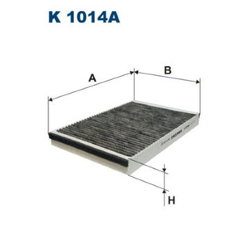 Filtr, vzduch v interiéru FILTRON K 1014A