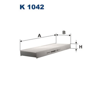 Filtr, vzduch v interiéru FILTRON K 1042