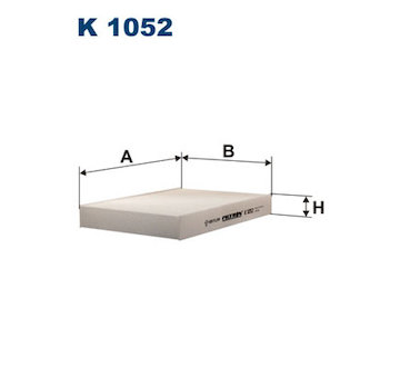 Filtr, vzduch v interiéru FILTRON K 1052