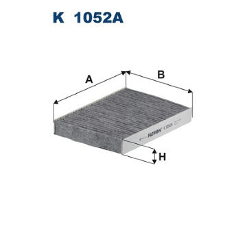 Filtr, vzduch v interiéru FILTRON K 1052A