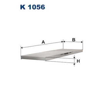 Filtr, vzduch v interiéru FILTRON K 1056