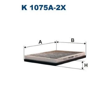 Filtr, vzduch v interiéru FILTRON K 1075A-2x