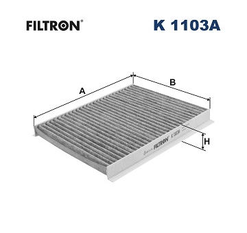 Filtr, vzduch v interiéru FILTRON K 1103A