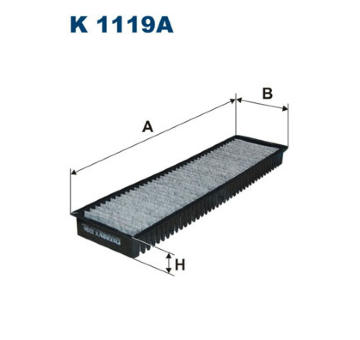 Filtr, vzduch v interiéru FILTRON K 1119A