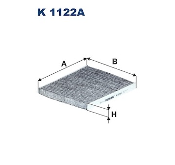Filtr, vzduch v interiéru FILTRON K 1122A