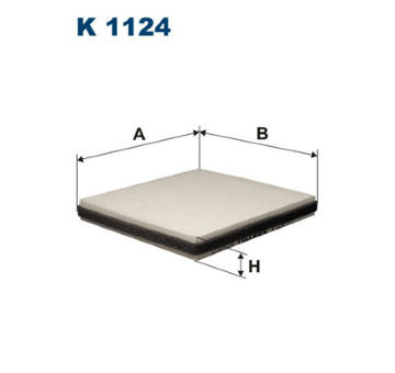 Filtr, vzduch v interiéru FILTRON K 1124