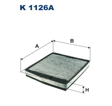 Filtr, vzduch v interiéru FILTRON K 1126A