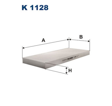 Filtr, vzduch v interiéru FILTRON K 1128