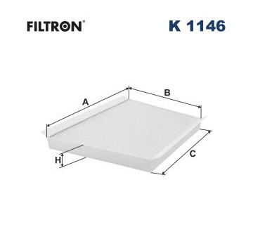 Filtr, vzduch v interiéru FILTRON K 1146