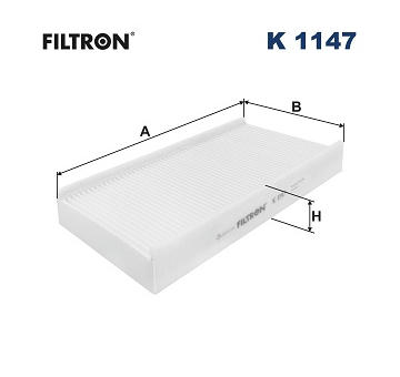 Filtr, vzduch v interiéru FILTRON K 1147