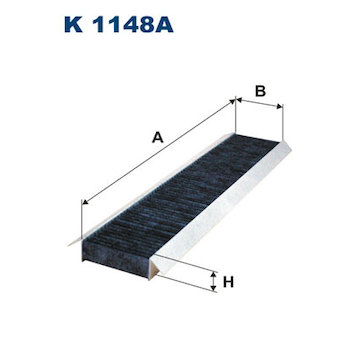 Filtr, vzduch v interiéru FILTRON K 1148A