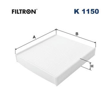 Filtr, vzduch v interiéru FILTRON K 1150