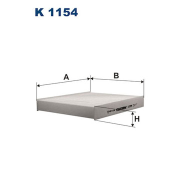 Filtr, vzduch v interiéru FILTRON K 1154