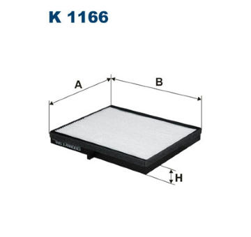 Filtr, vzduch v interiéru FILTRON K 1166