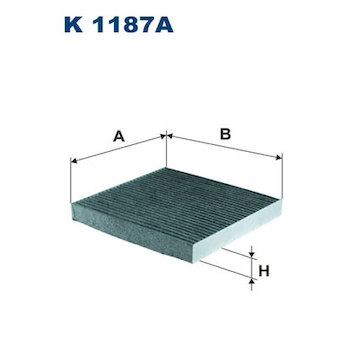 Filtr, vzduch v interiéru FILTRON K 1187A