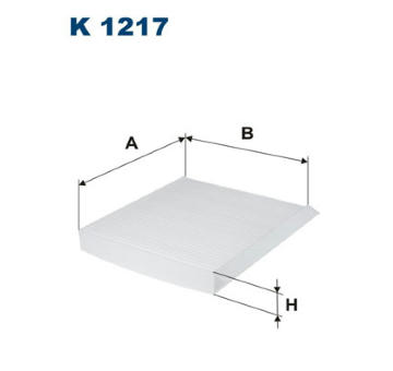 Filtr, vzduch v interiéru FILTRON K 1217