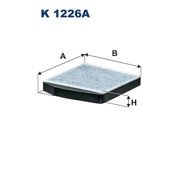 Filtr, vzduch v interiéru FILTRON K 1226A