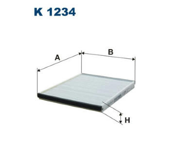 Filtr, vzduch v interiéru FILTRON K 1234