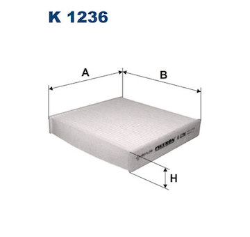 Filtr, vzduch v interiéru FILTRON K 1236