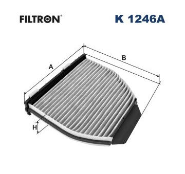 Filtr, vzduch v interiéru FILTRON K 1246A