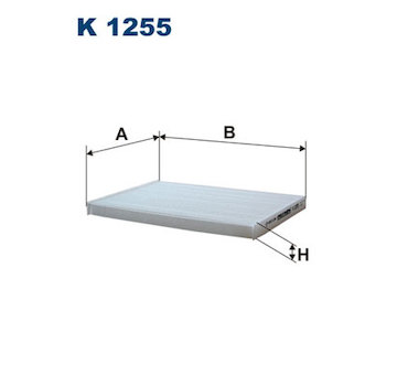 Filtr, vzduch v interiéru FILTRON K 1255