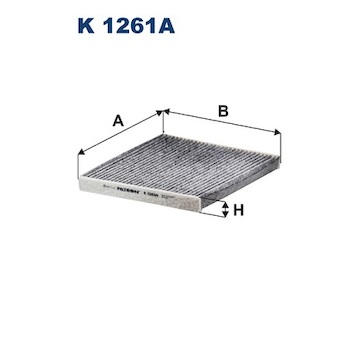 Filtr, vzduch v interiéru FILTRON K 1261A