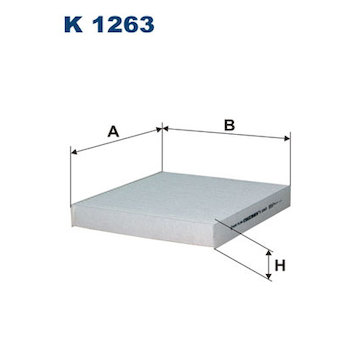 Filtr, vzduch v interiéru FILTRON K 1263