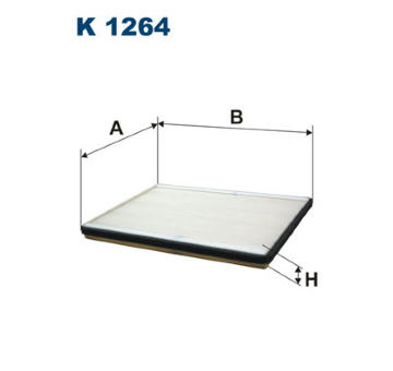 Filtr, vzduch v interiéru FILTRON K 1264