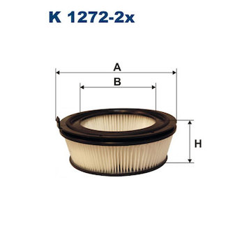 Filtr, vzduch v interiéru FILTRON K 1272-2x