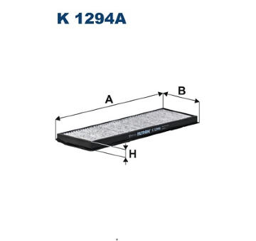 Filtr, vzduch v interiéru FILTRON K 1294A