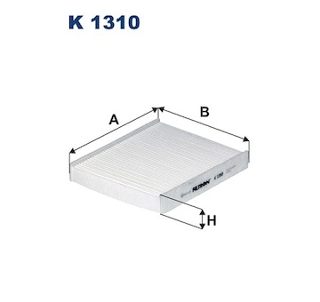 Filtr, vzduch v interiéru FILTRON K 1310