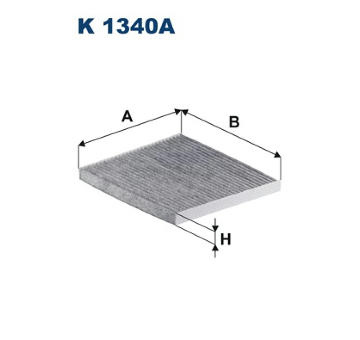 Filtr, vzduch v interiéru FILTRON K 1340A