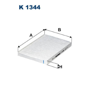 Filtr, vzduch v interiéru FILTRON K 1344