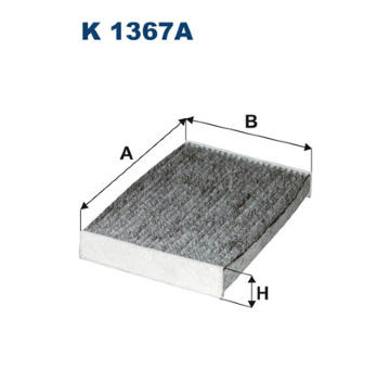 Filtr, vzduch v interiéru FILTRON K 1367A