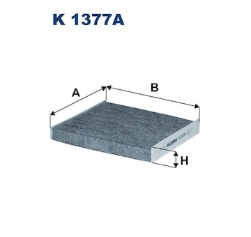 Filtr, vzduch v interiéru FILTRON K 1377A