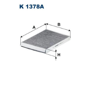 Filtr, vzduch v interiéru FILTRON K 1378A