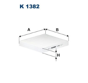 Filtr, vzduch v interiéru FILTRON K 1382