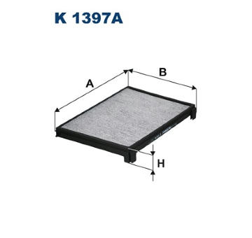 Filtr, vzduch v interiéru FILTRON K 1397A