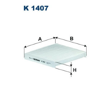 Filtr, vzduch v interiéru FILTRON K 1407