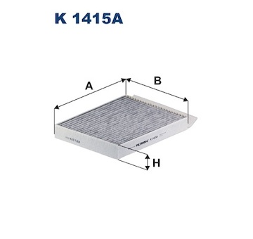 Filtr, vzduch v interiéru FILTRON K 1415A