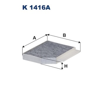 Filtr, vzduch v interiéru FILTRON K 1416A