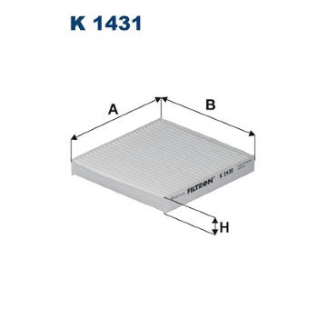 Filtr, vzduch v interiéru FILTRON K 1431