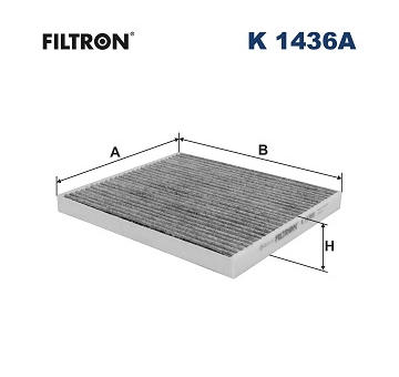 Filtr, vzduch v interiéru FILTRON K 1436A