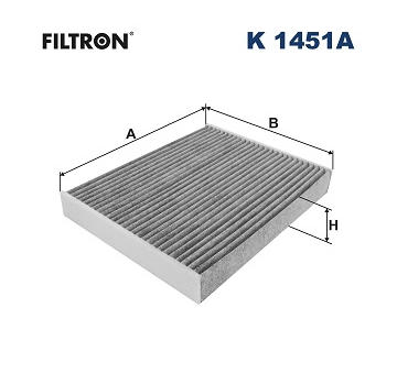 Filtr, vzduch v interiéru FILTRON K 1451A