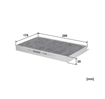 Filter vnútorného priestoru FILTRON K 1468A