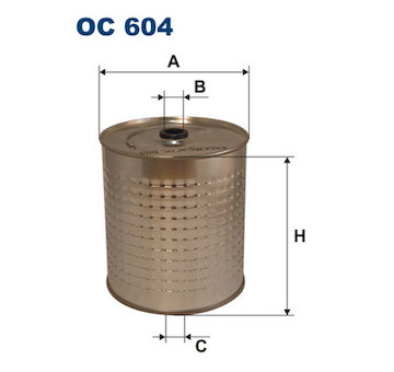 Olejový filtr FILTRON OC 604