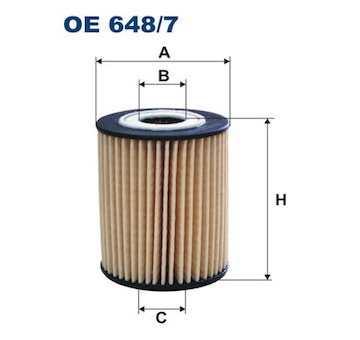 Olejový filtr FILTRON OE 648/7