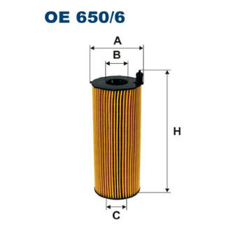 Olejový filtr FILTRON OE 650/6